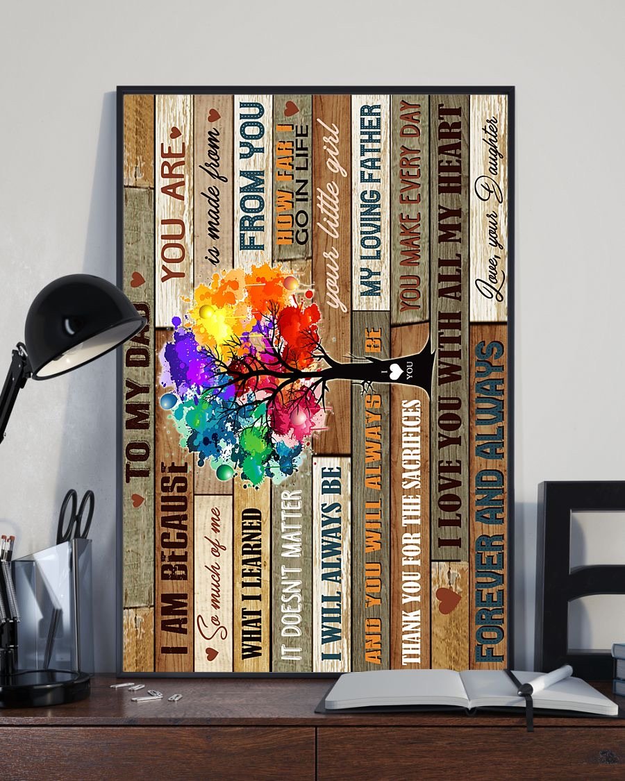 To My Dad Poster-A Loves Gift