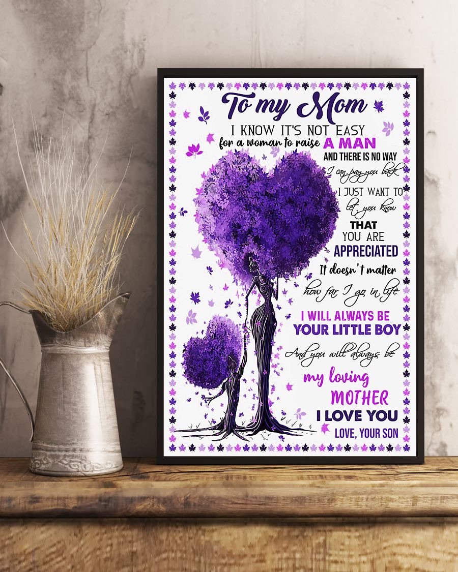 To My Mom Poster-A Loves Gift