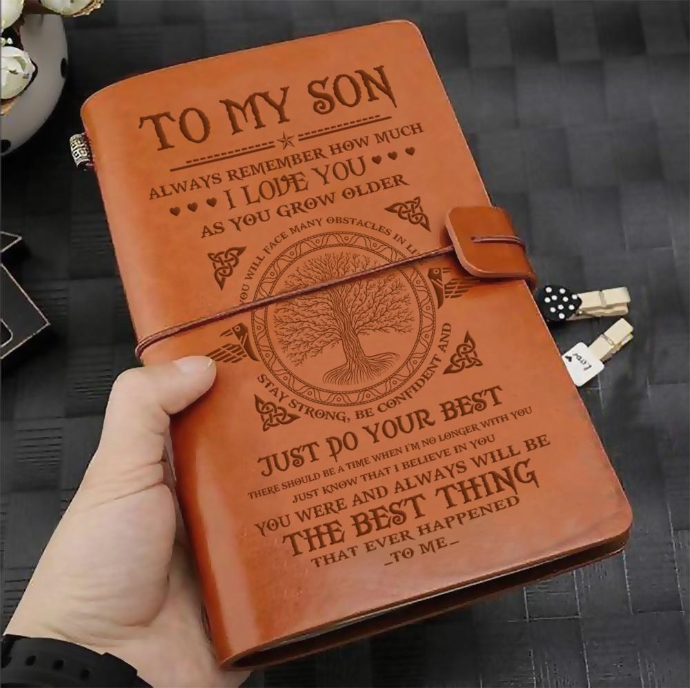To My Son - Vintage Journal Notebook-A Loves Gift