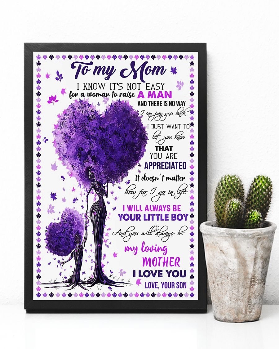 To My Mom Poster-A Loves Gift