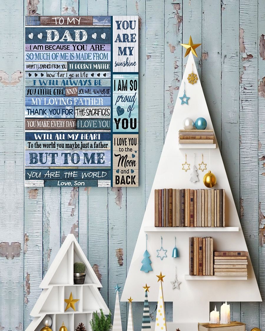 To My Dad Poster-A Loves Gift