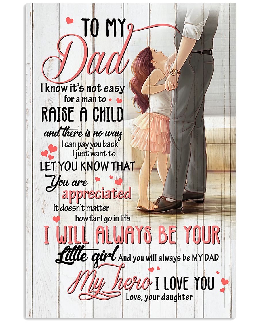 To My Dad Poster-A Loves Gift