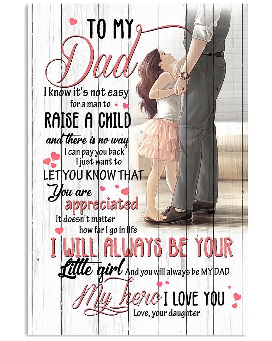 To My Dad Poster-A Loves Gift