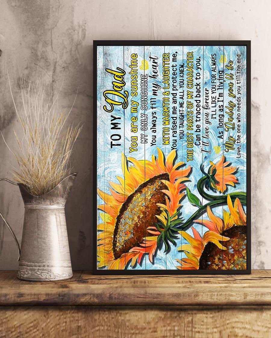 To My Dad Poster-A Loves Gift