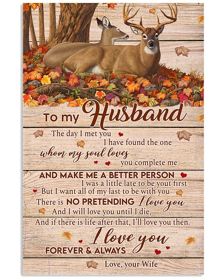 To My Husband  Poster-A Loves Gift