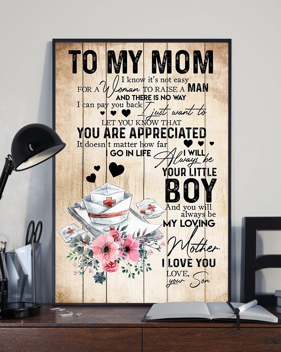 To My Mom Poster-A Loves Gift