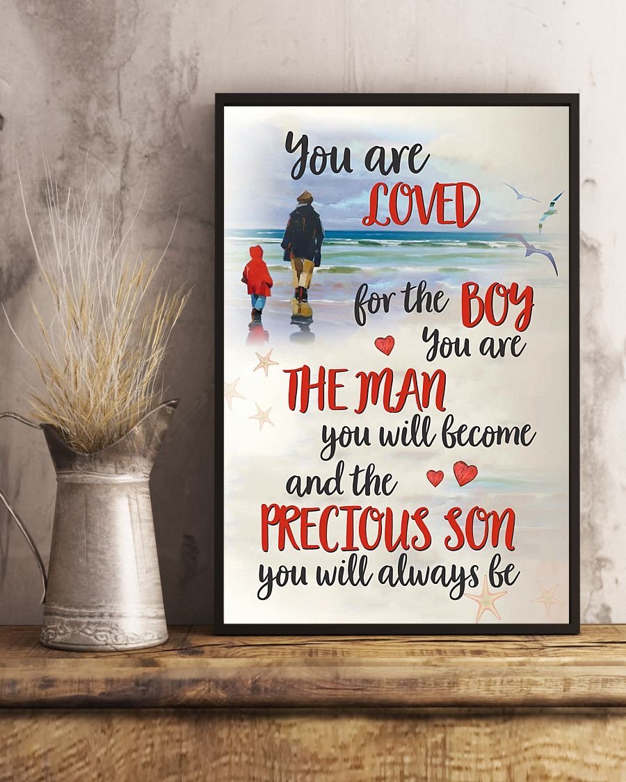 To My Son Poster - Great Gifts For Your Son-A Loves Gift