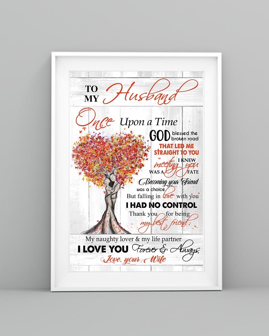 Perfect Gifts For Husband - To My Husband Poster-A Loves Gift