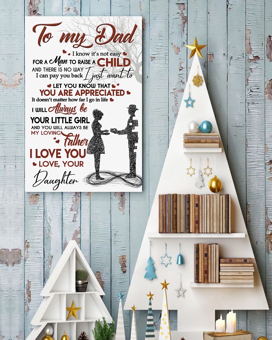 To My Dad Poster-A Loves Gift