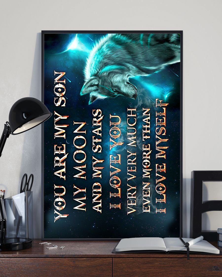 To My Son Poster - Great Gifts For Your Son-A Loves Gift