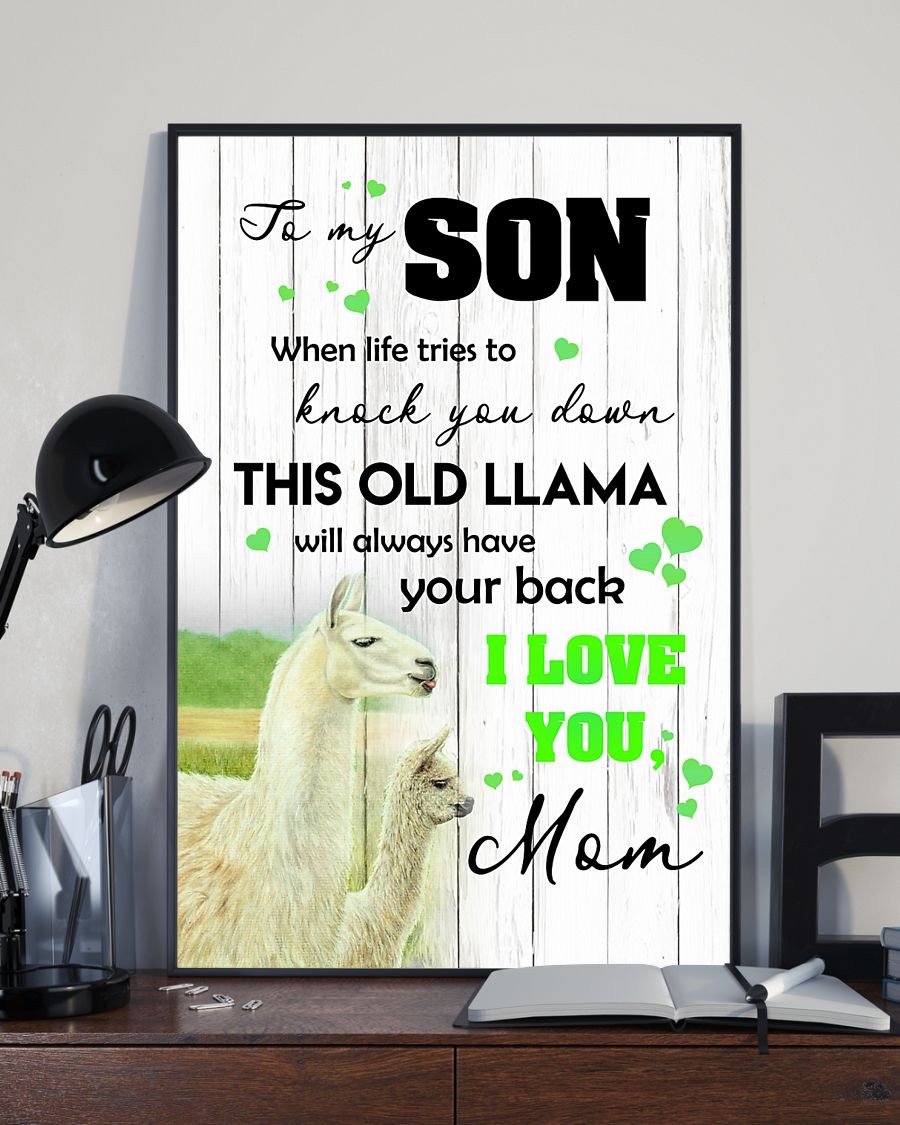 To My Son Poster - Great Gifts For Your Son-A Loves Gift