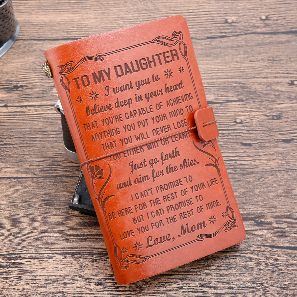 To My Daughter - Vintage Journal Notebook-A Loves Gift