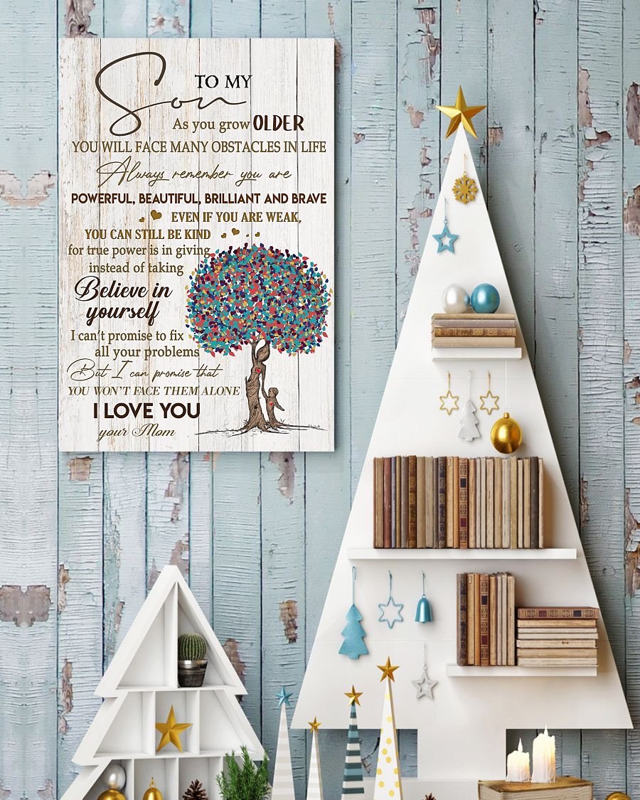 To My Son Poster - Great Gifts For Your Son-A Loves Gift