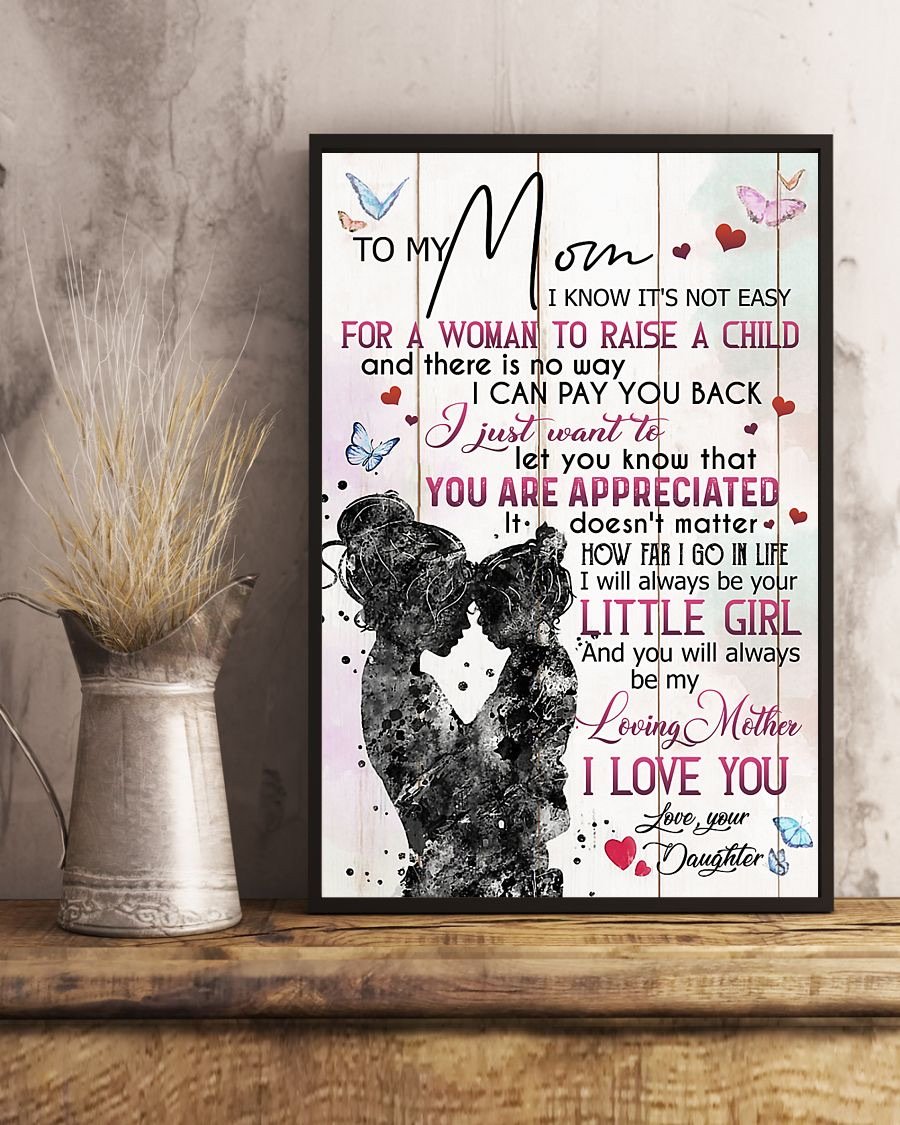 To My Mom Poster-A Loves Gift