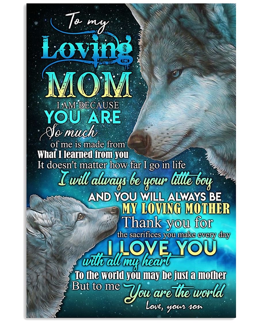 To My Mom Poster-A Loves Gift