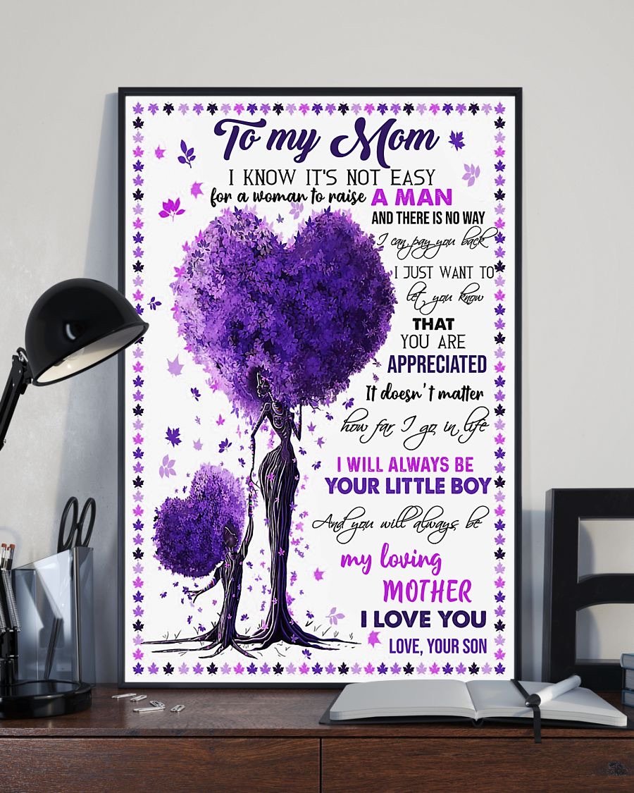 To My Mom Poster-A Loves Gift