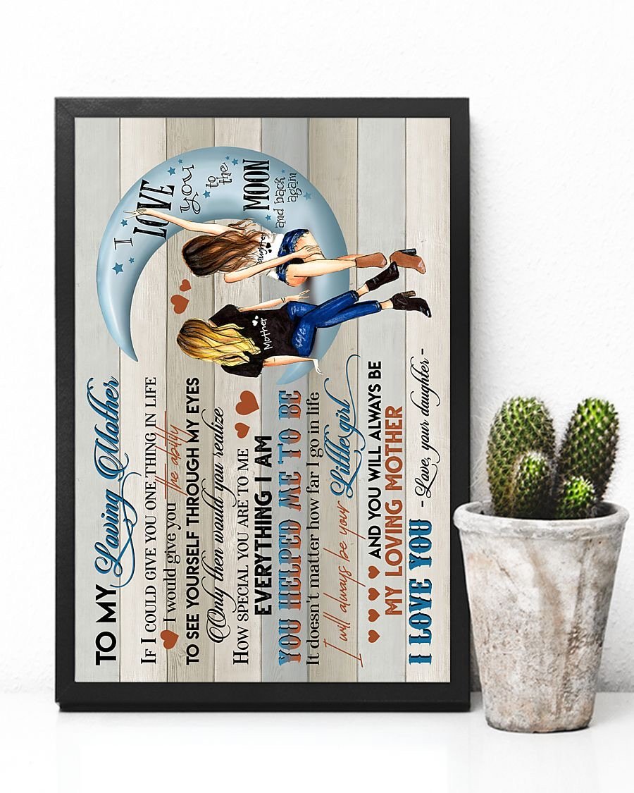 To My Mom Poster-A Loves Gift