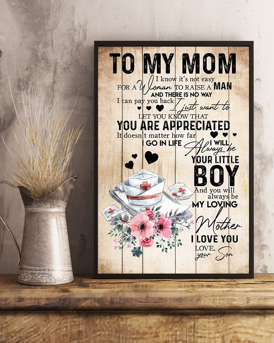 To My Mom Poster-A Loves Gift