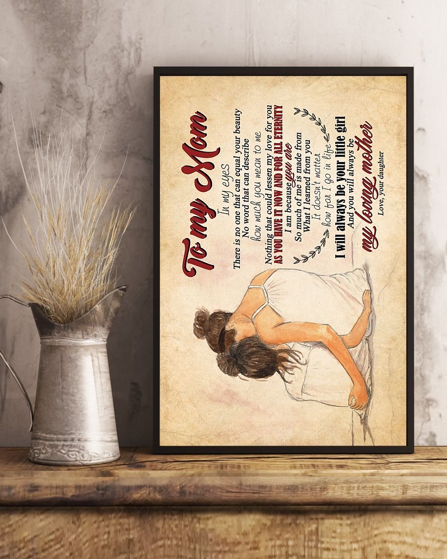 To My Mom Poster-A Loves Gift