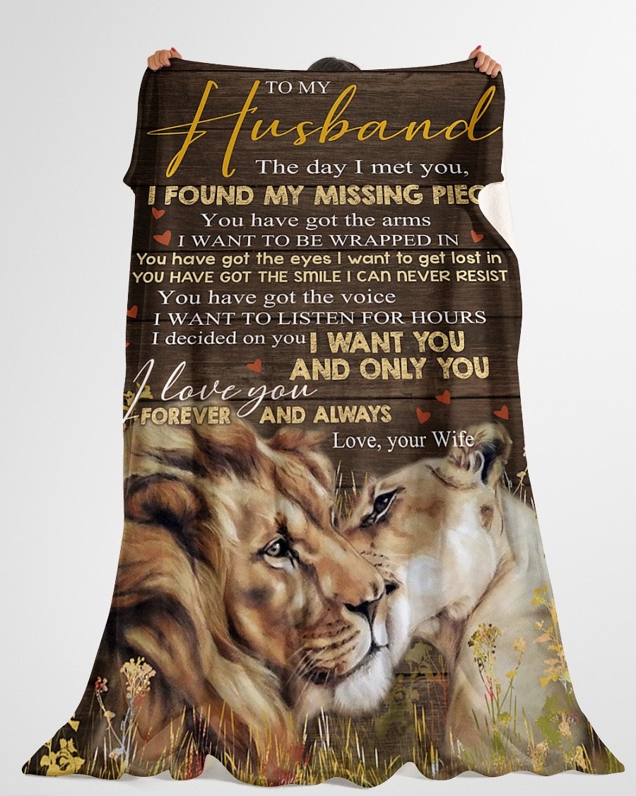Fleece Blanket - To My Husband Fleece Blanket-A Loves Gift