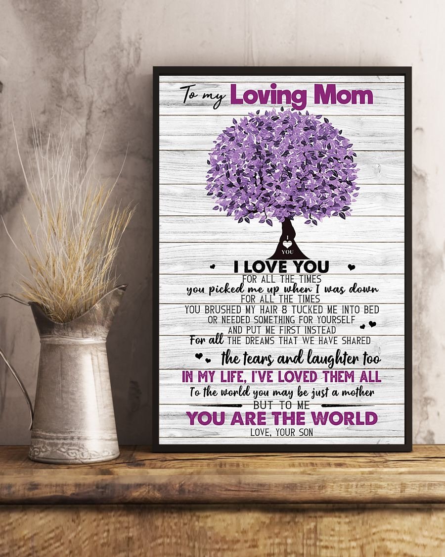 To My Mom Poster-A Loves Gift