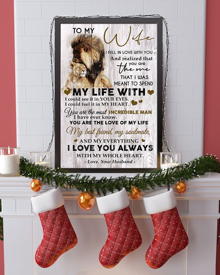 Perfect Gifts For Wife - To My Wife  Poster-A Loves Gift