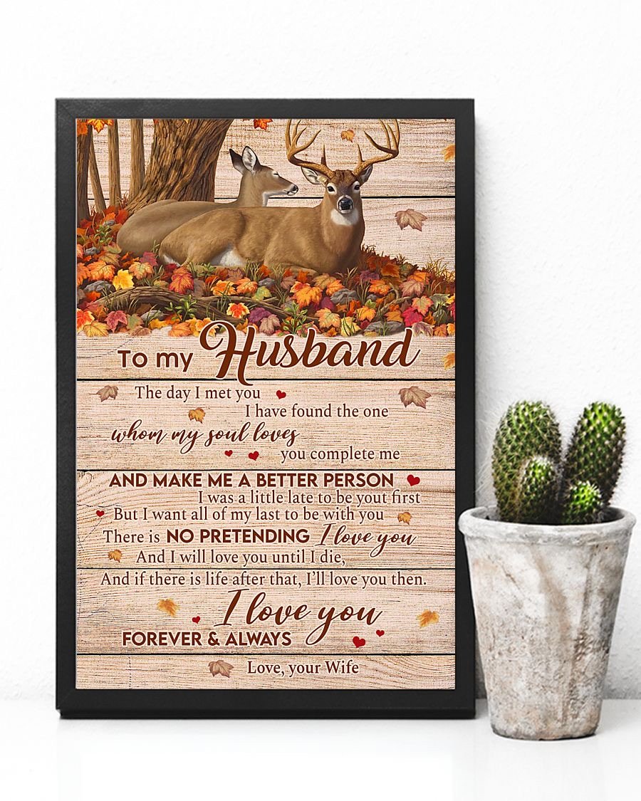 To My Husband  Poster-A Loves Gift