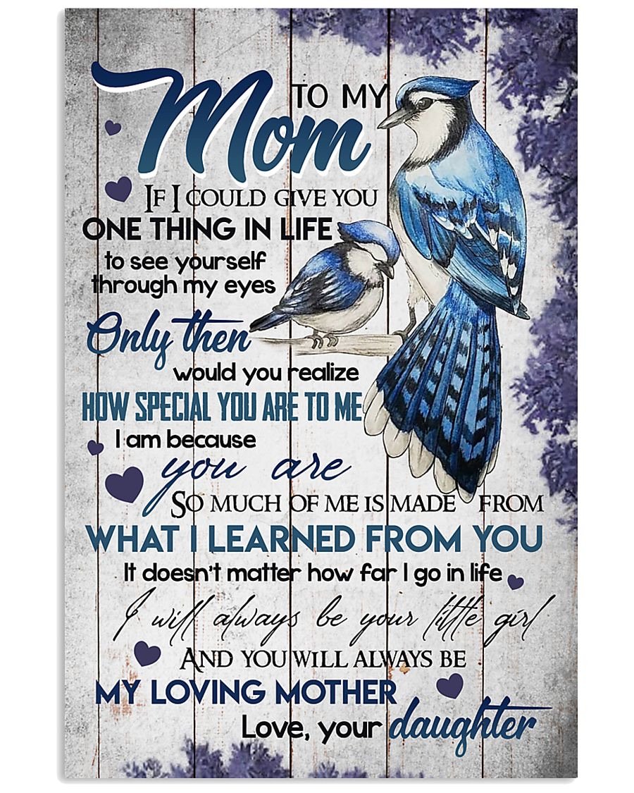 To My Mom Poster-A Loves Gift