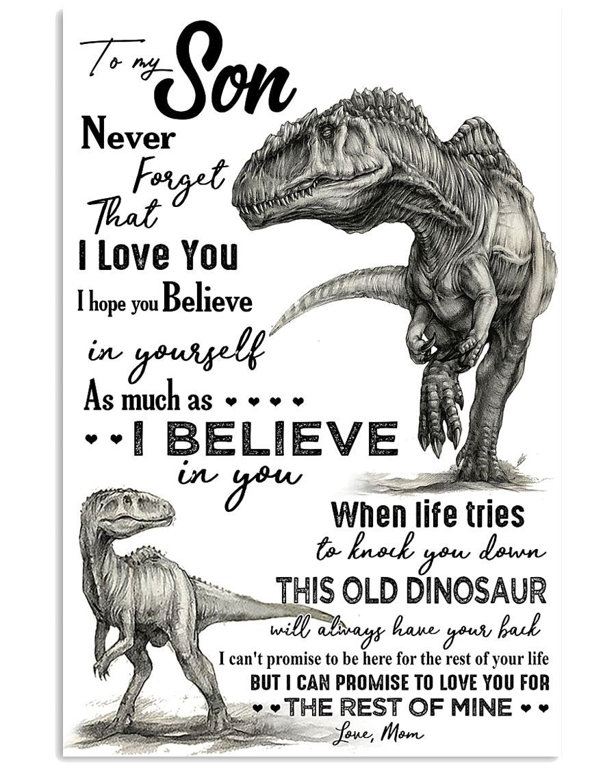 To My Son Poster - Great Gifts For Your Son-A Loves Gift