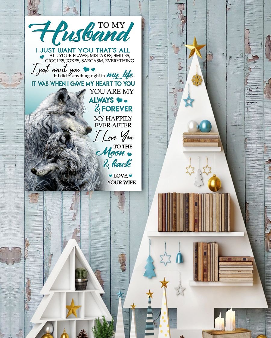 Perfect Gifts For Husband - To My Husband Poster-A Loves Gift