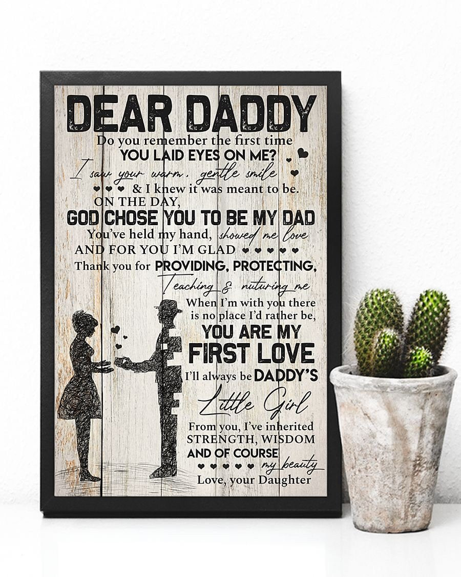 To My Dad Poster-A Loves Gift