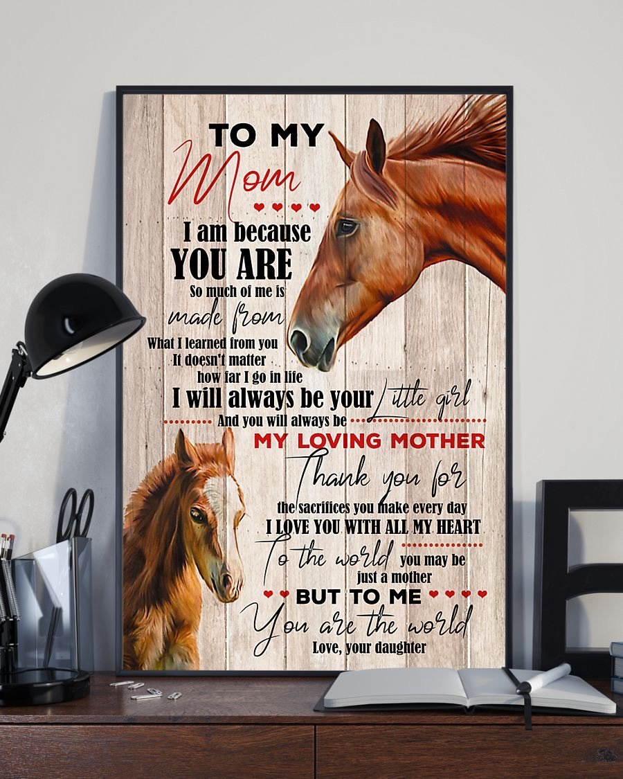 To My Mom Poster-A Loves Gift