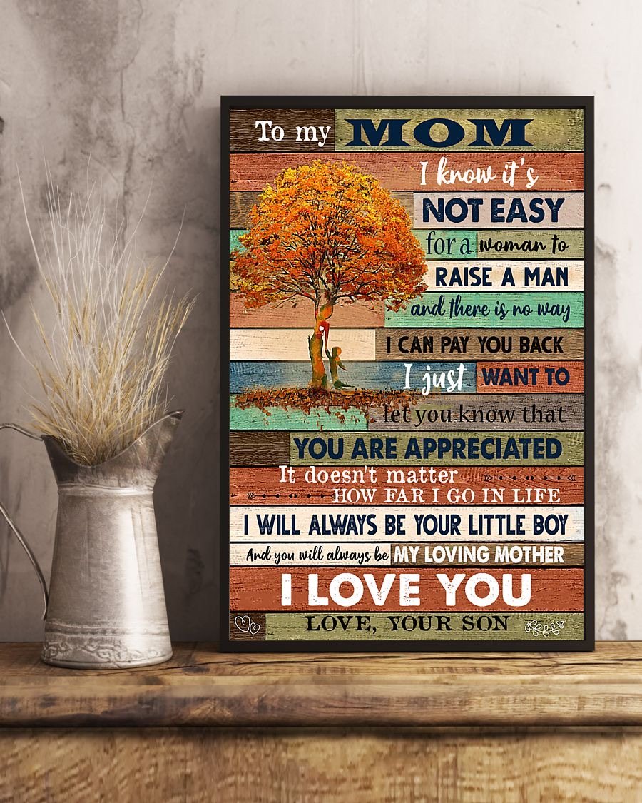 To My Mom Poster-A Loves Gift