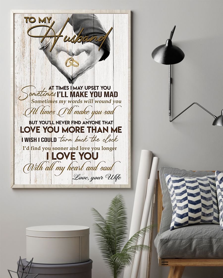 To My Husband  Poster-A Loves Gift