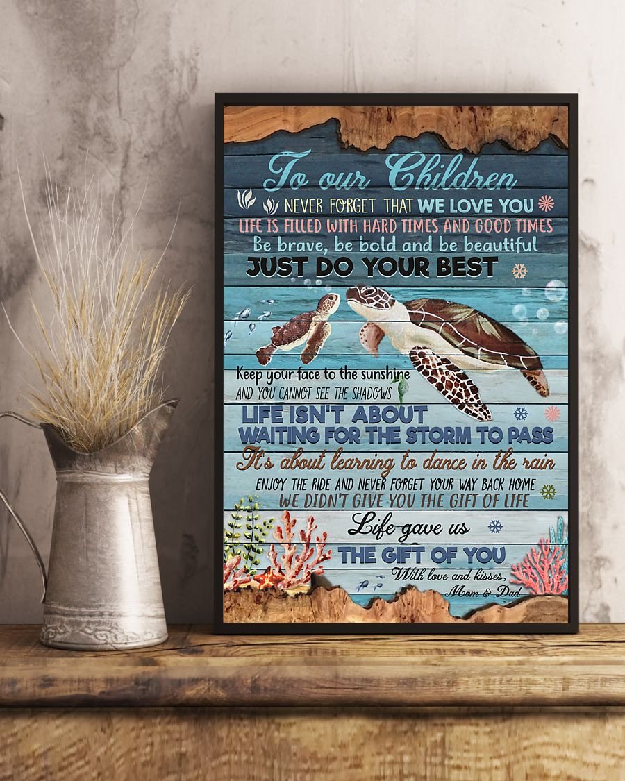 To My Son Poster - Great Gifts For Your Son-A Loves Gift