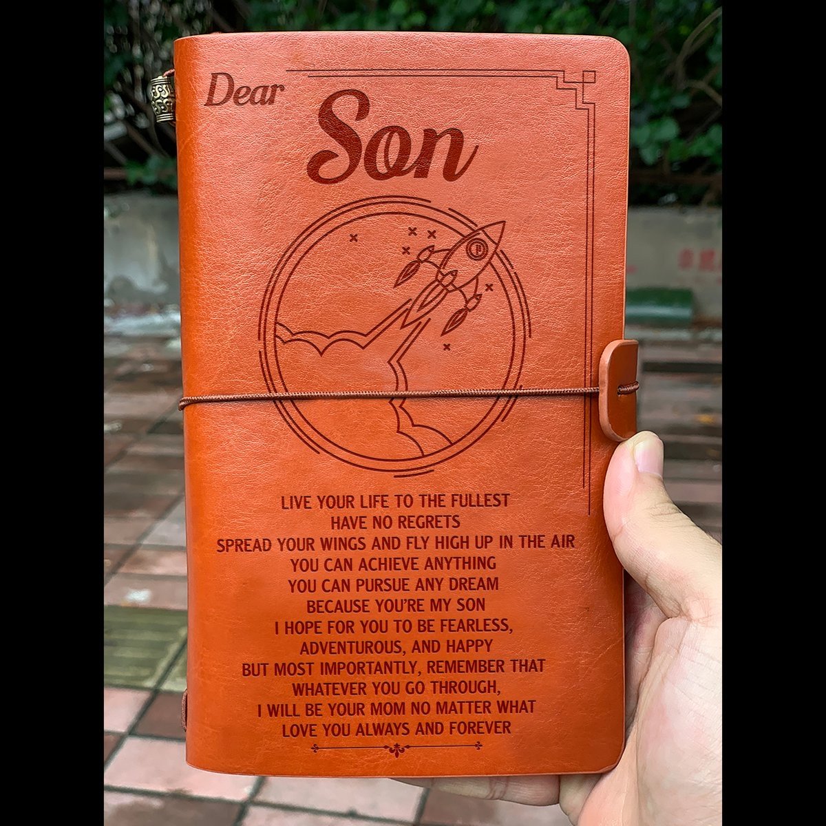To My Son - Vintage Journal Notebook-A Loves Gift