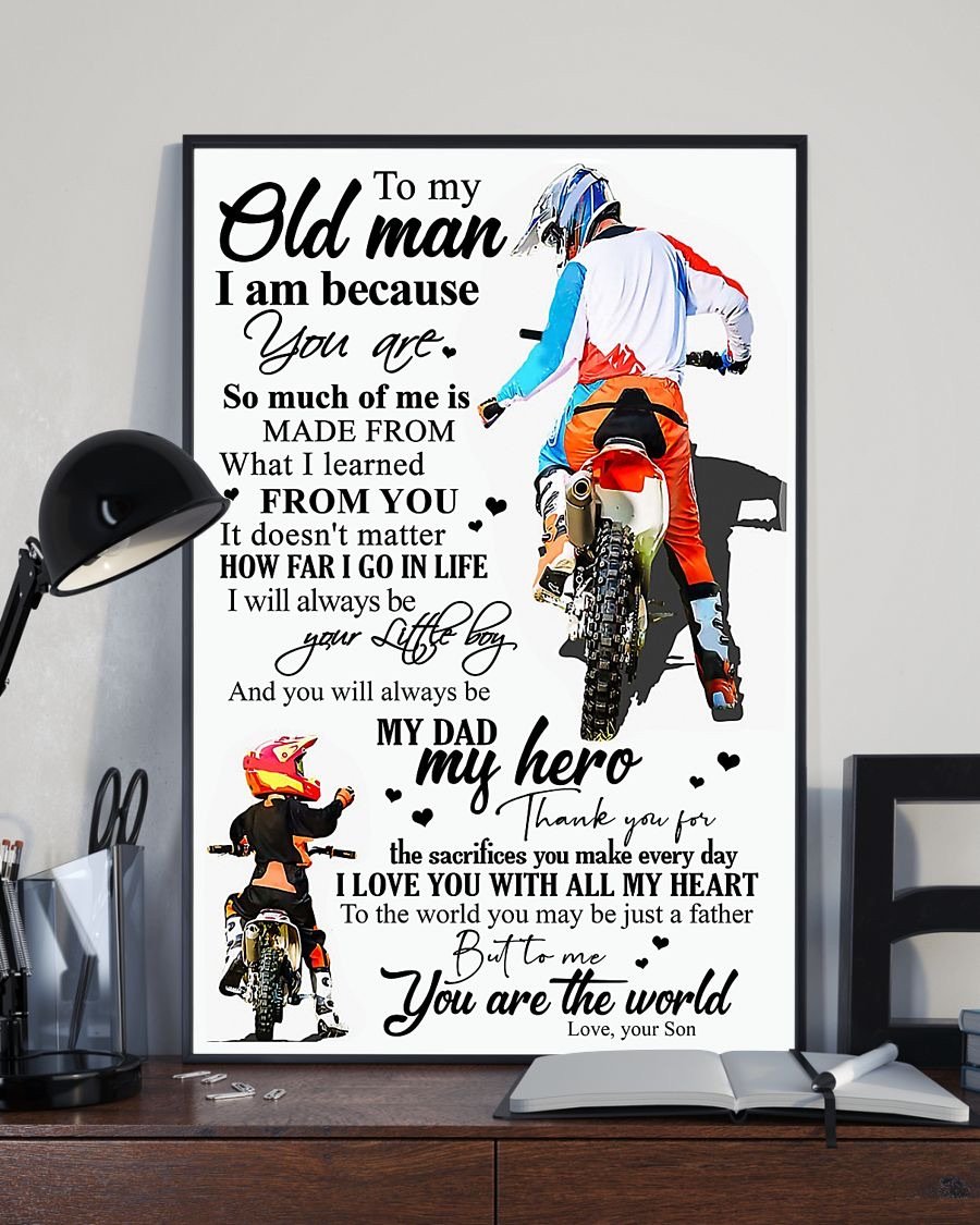 To My Dad Poster-A Loves Gift