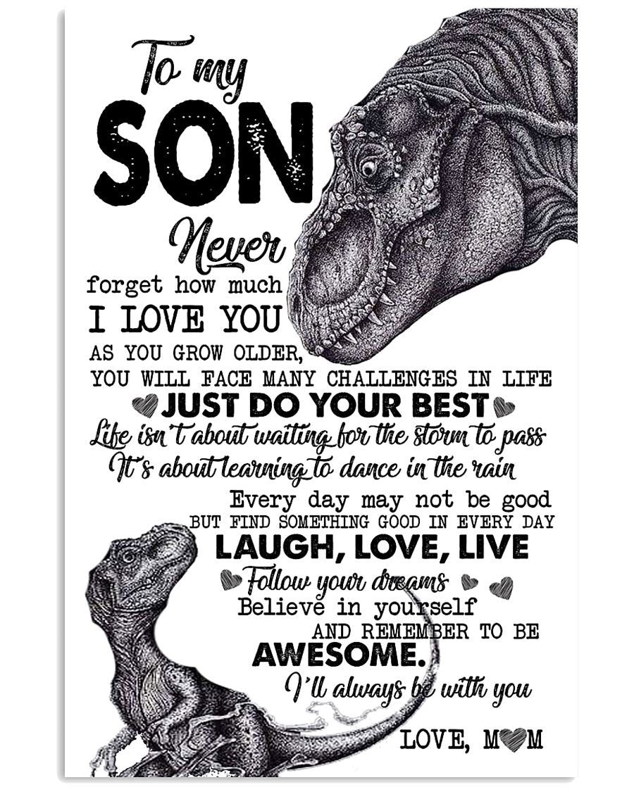 To My Son Poster - Great Gifts For Your Son-A Loves Gift