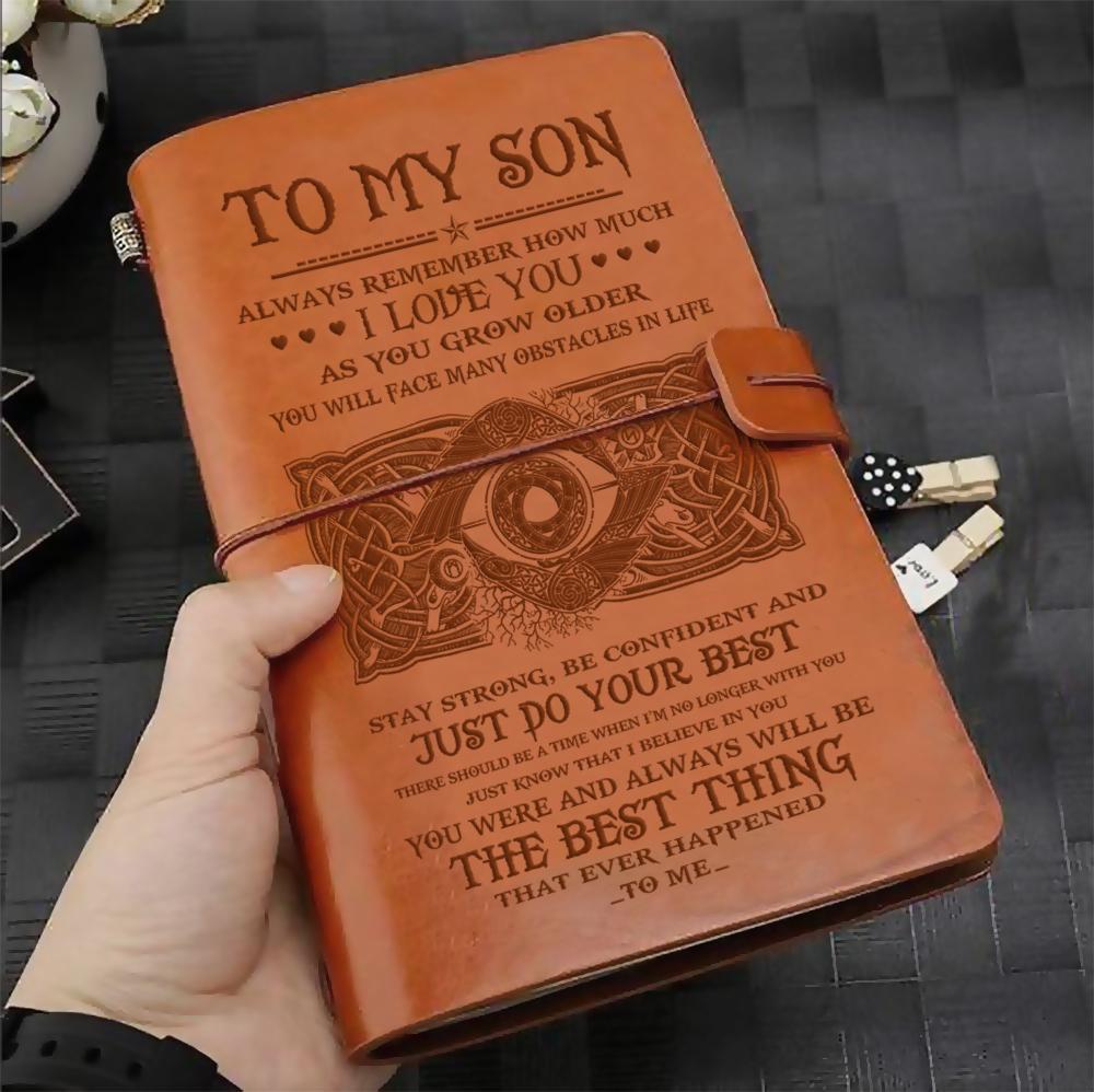 To My Son - Vintage Journal Notebook-A Loves Gift