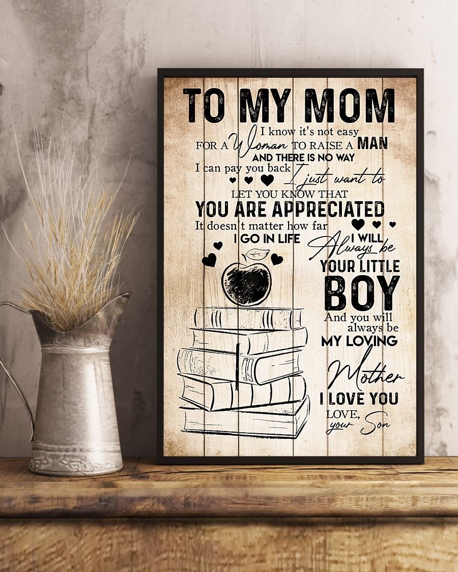 To My Mom Poster-A Loves Gift