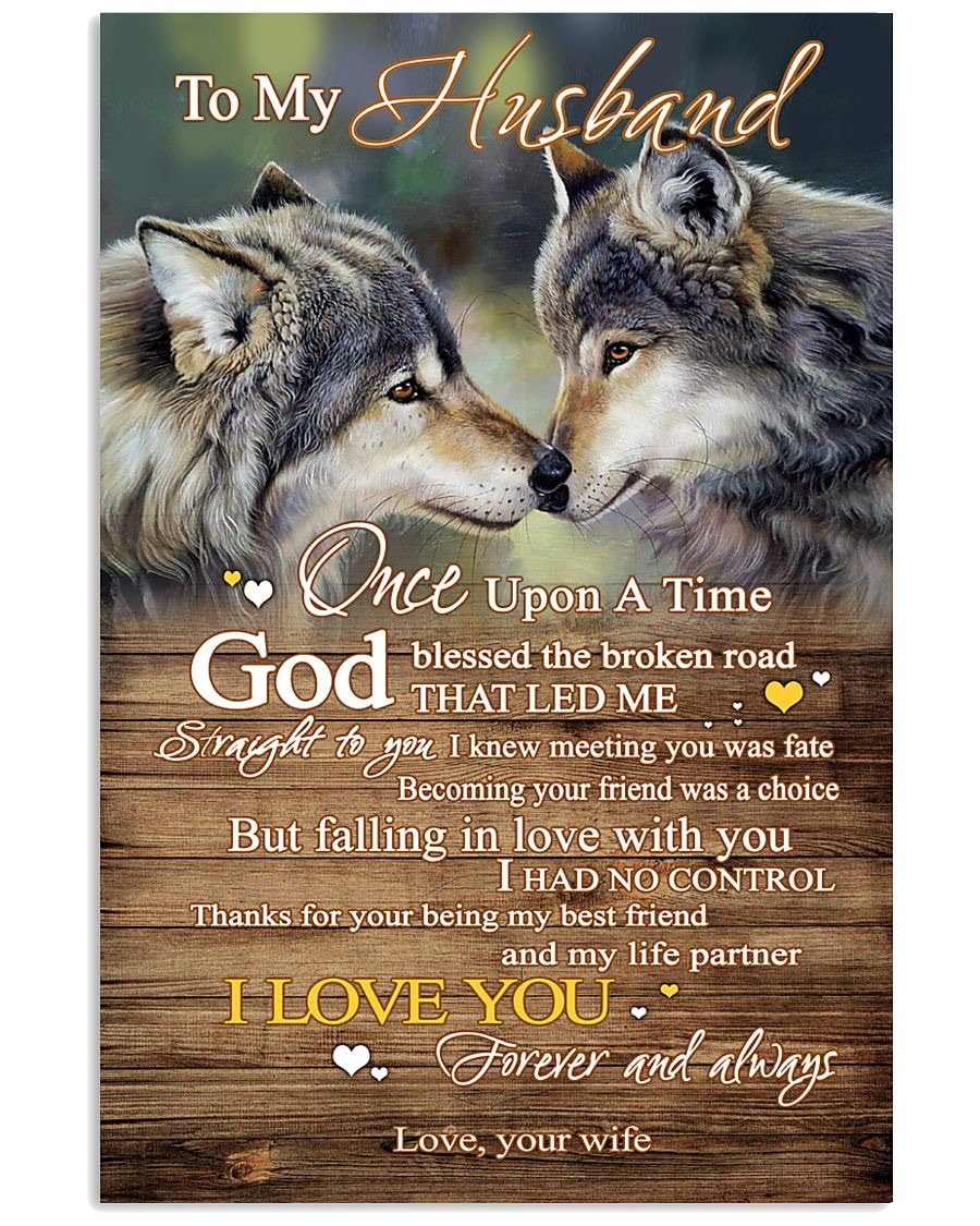 Perfect Gifts For Husband - To My Husband Poster-A Loves Gift