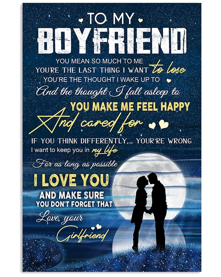 Perfect Gifts For Husband - To My Husband Poster-A Loves Gift