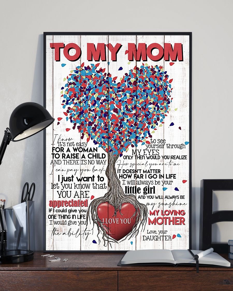 To My Mom Poster-A Loves Gift