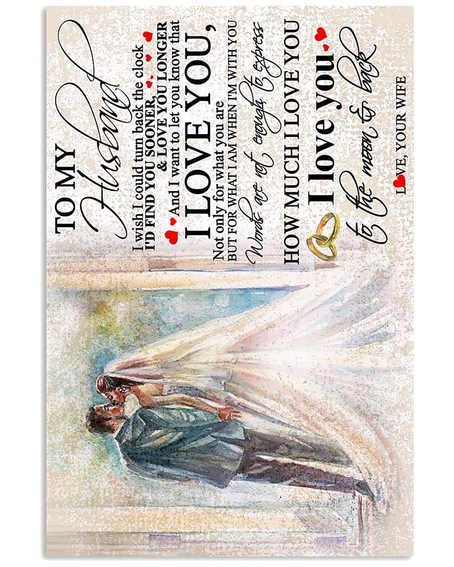 Perfect Gifts For Husband - To My Husband Poster-A Loves Gift