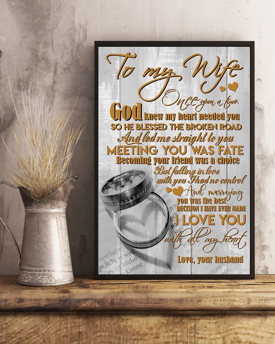 Perfect Gifts For Wife - To My Wife  Poster-A Loves Gift