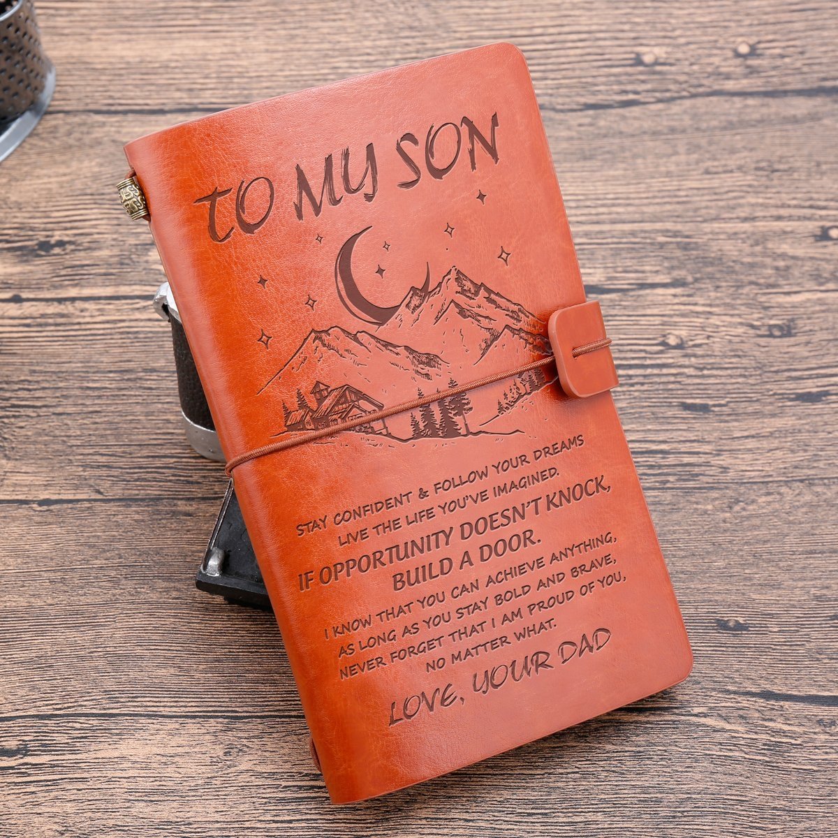 To My Son - Vintage Journal Notebook-A Loves Gift