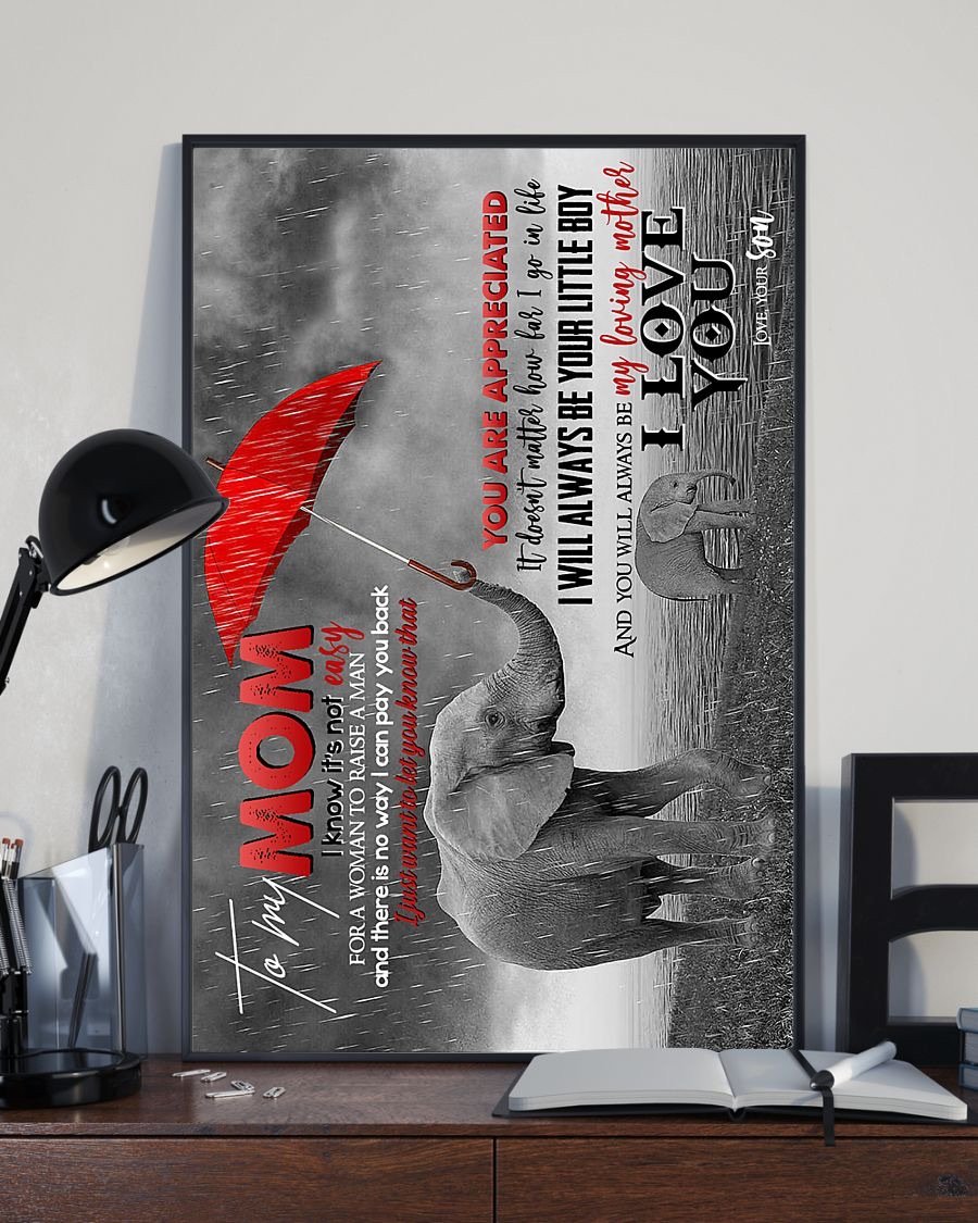 To My Mom Poster-A Loves Gift