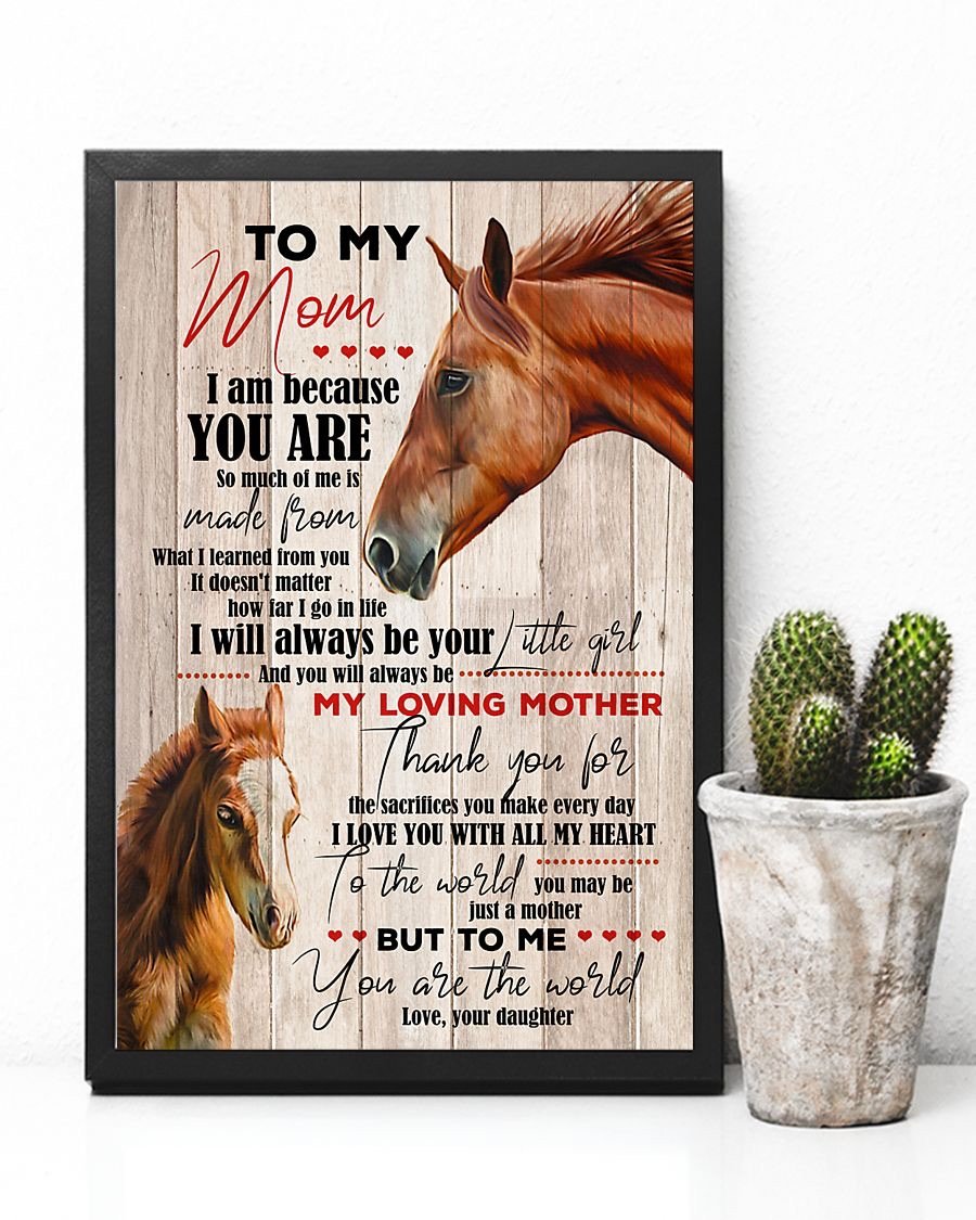 To My Mom Poster-A Loves Gift