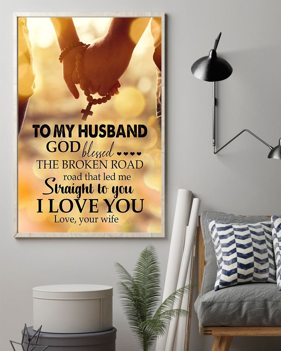 To My Husband  Poster-A Loves Gift