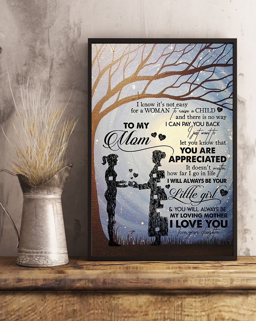 To My Mom Poster-A Loves Gift